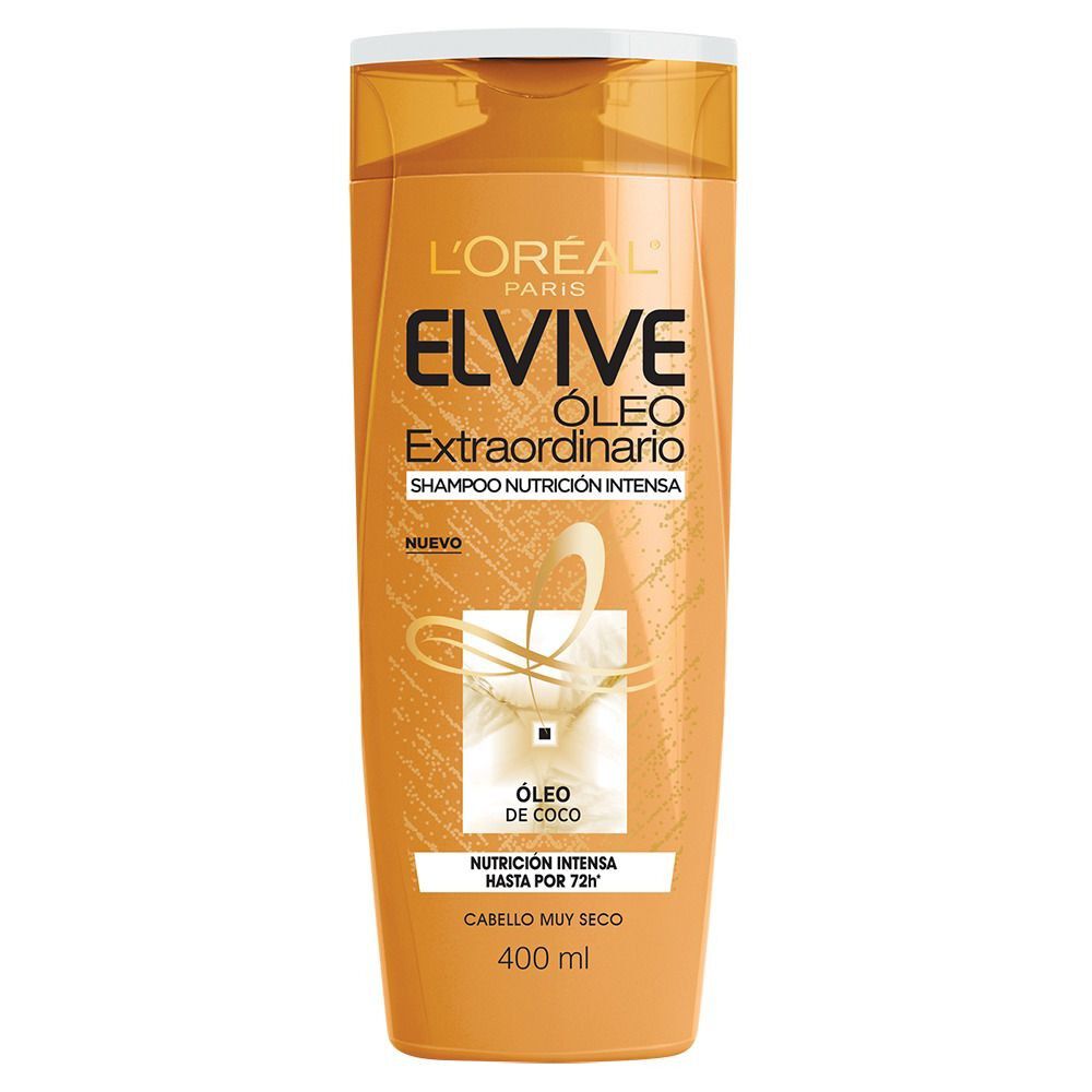Óleo Extraordinario Shampoo Nutrición Intensa Muy Seco Reseco 400 mL