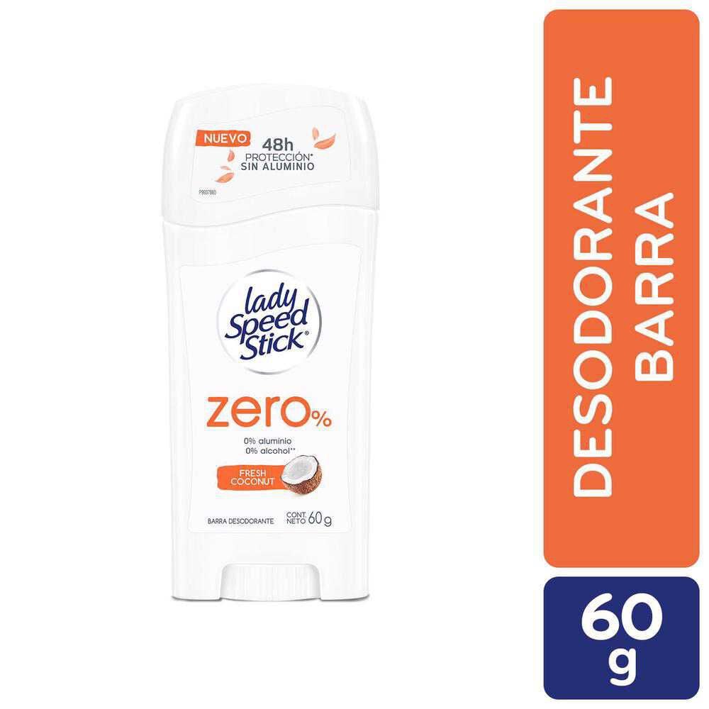 Desodorante En Barra Zero% Coconut 60gr