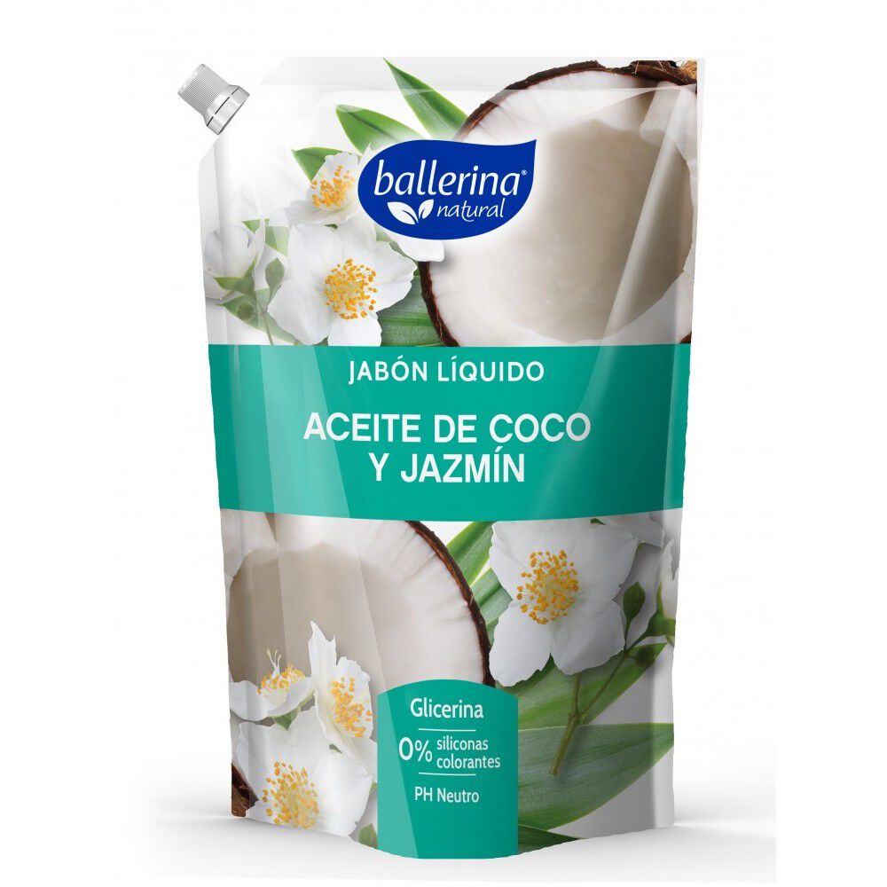 Coco y Jazmín Jabón Líquido de 750 mL
