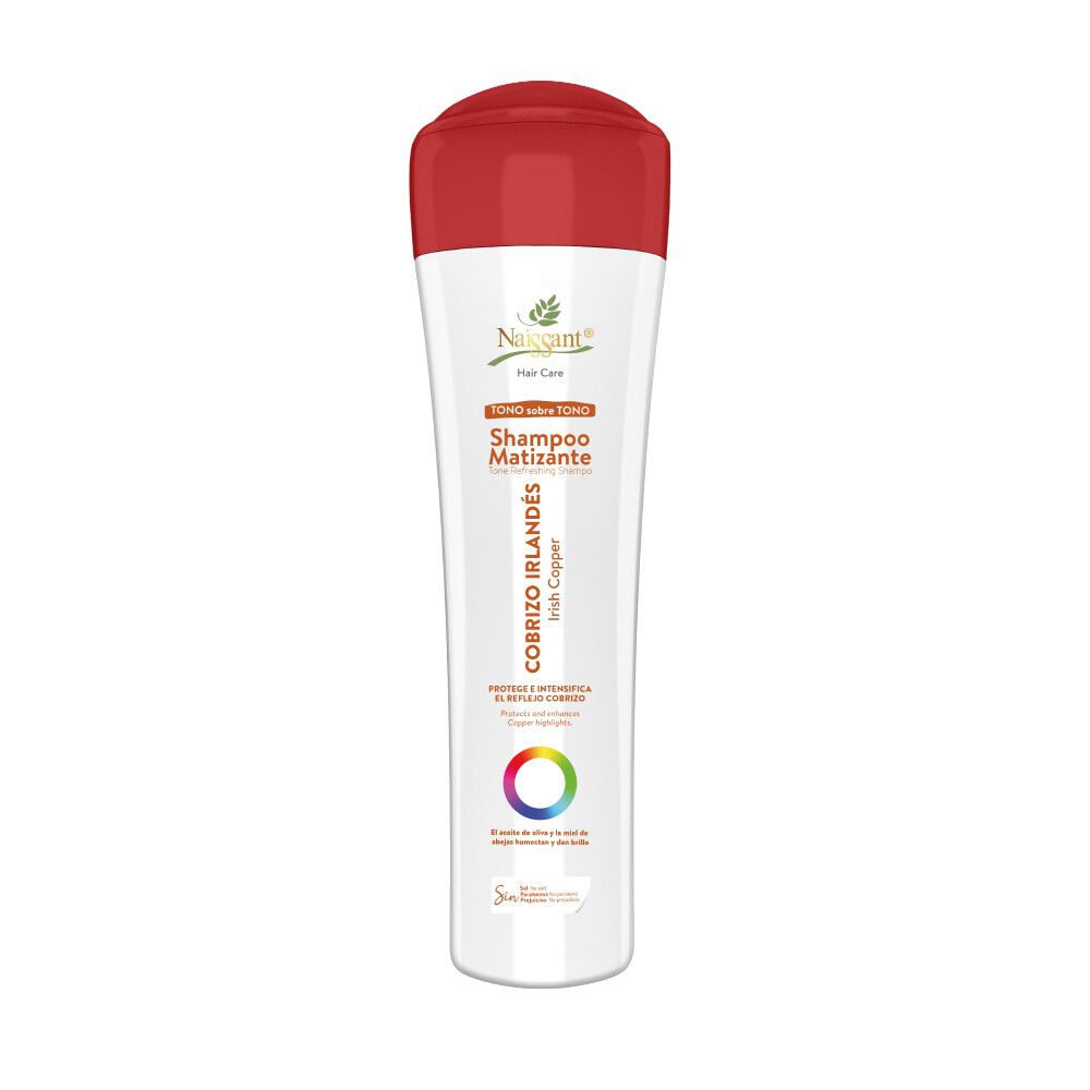 Shampoo Matizante Cobrizo Tono Sobre Tono Sin Sal 300ml