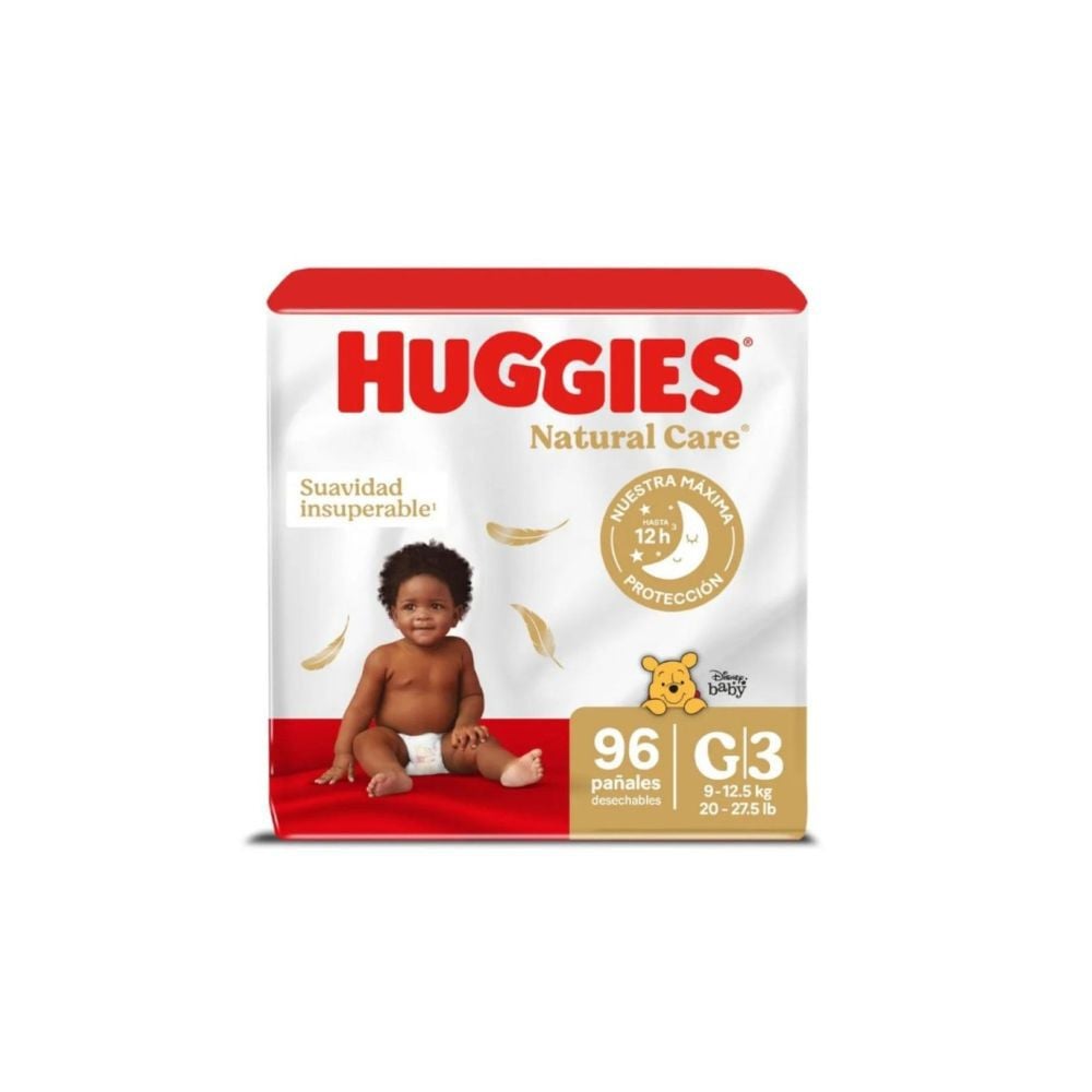 Pañales Natural Care G 96 Un