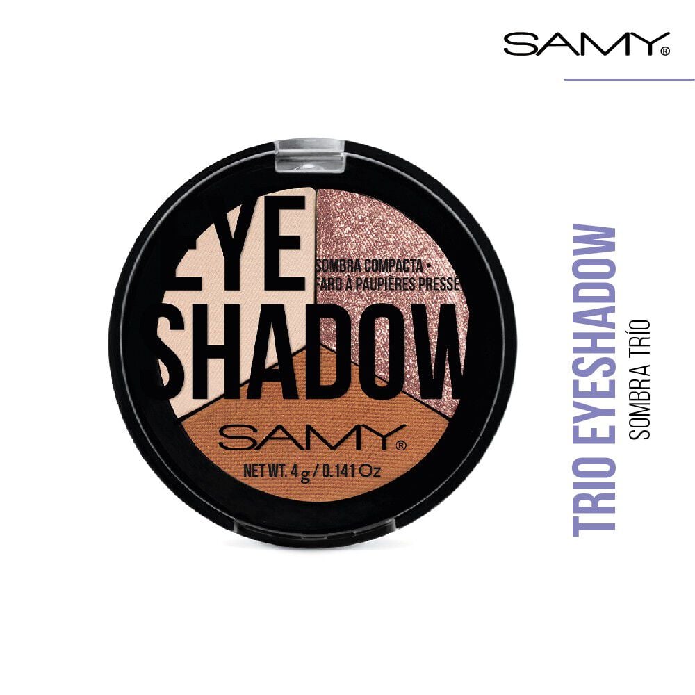 Eye Shadow Sombra Trio Compacta Tono N.20 Pretty Peach 4 gr