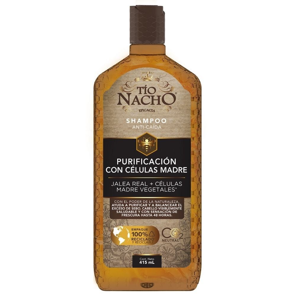 Shampoo Anti-Caída Purificación con Célula Madre 415 mL