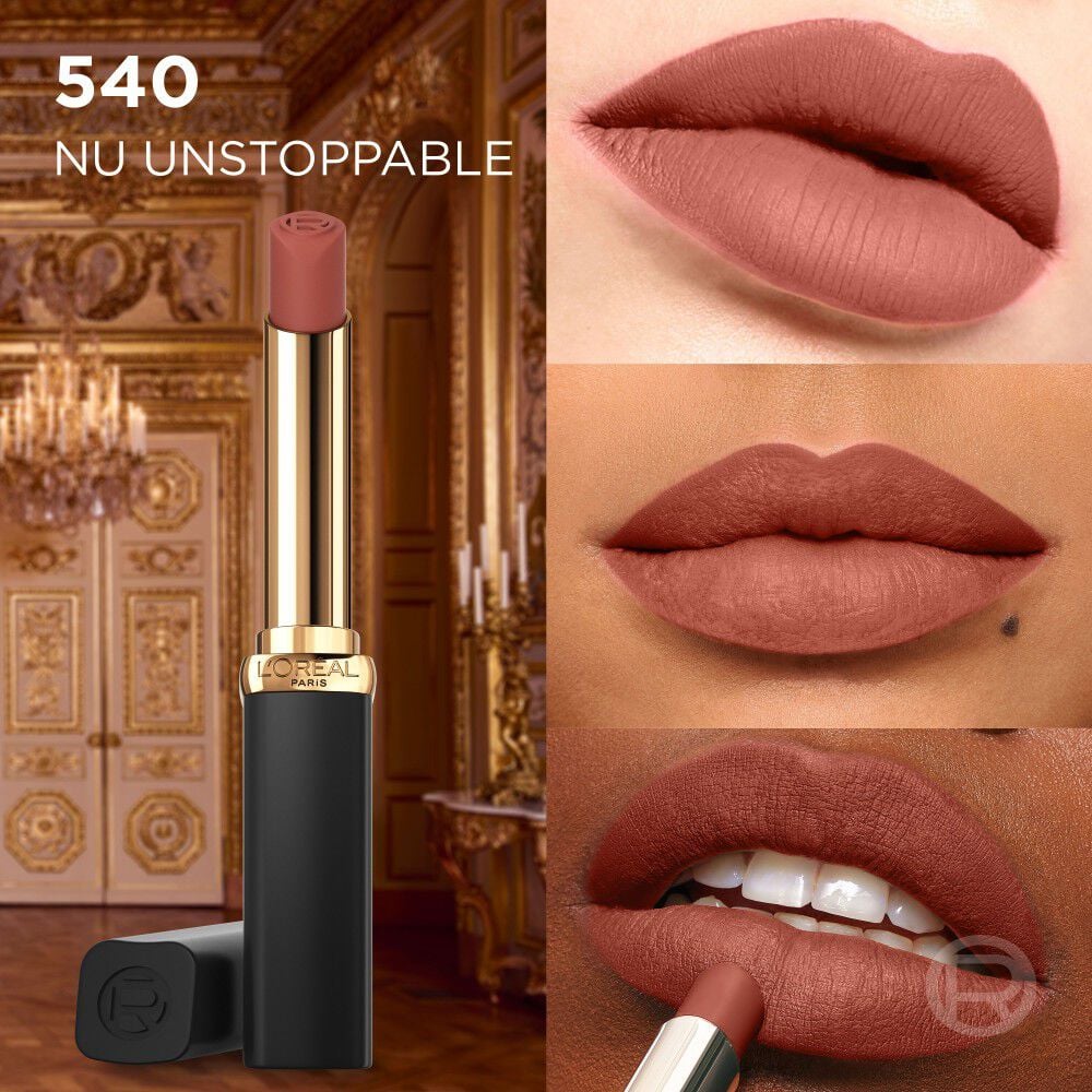 Labial-Color-Riche-Intense-Volume-Matte---540-Le-Nude-Unstoppable-imagen-3
