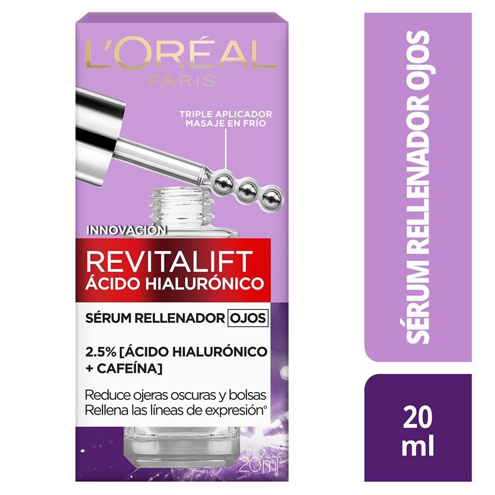 Serum de Ojos Revitalift 2,5% Ácido Hialurónico + Cafeína 20 ml