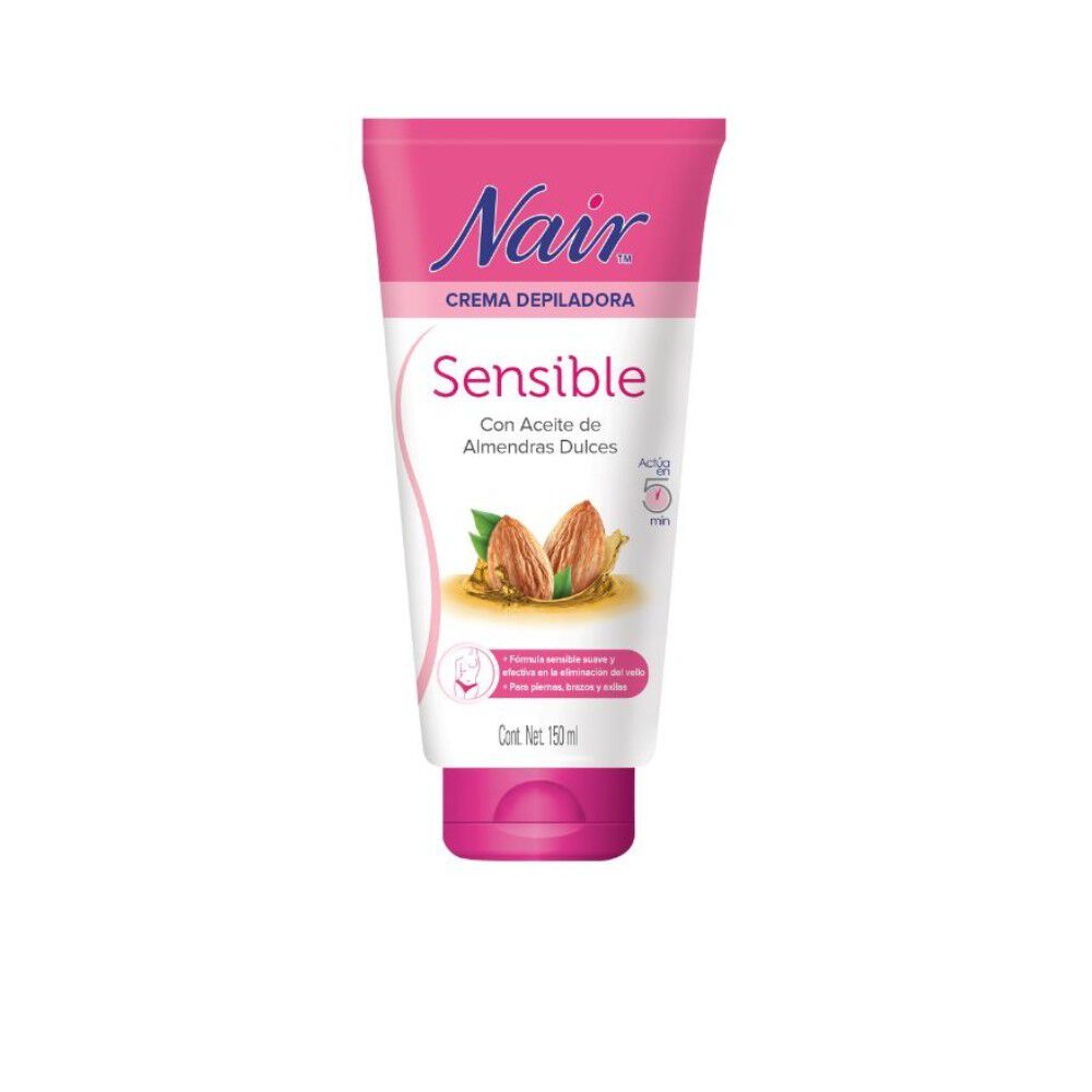 Nair Crema Depilatoria Piel Sensible 150 Ml