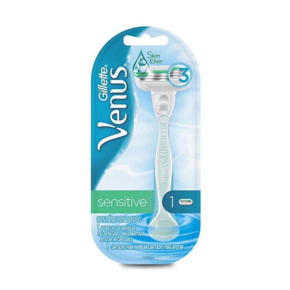 Venus Sensitive Máquina Para Afeitar Recargable 1 Unidad