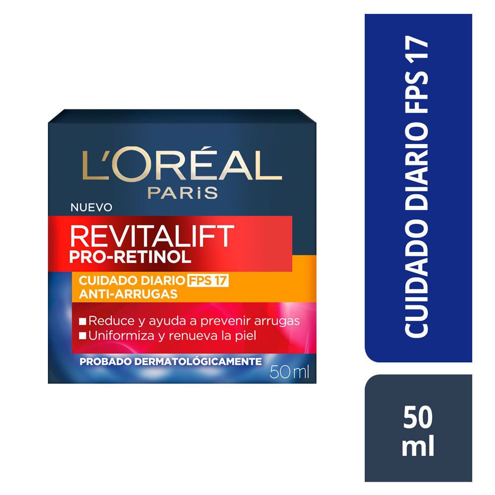 Crema de Día FPS 17 Revitalift Retinol 50 ml