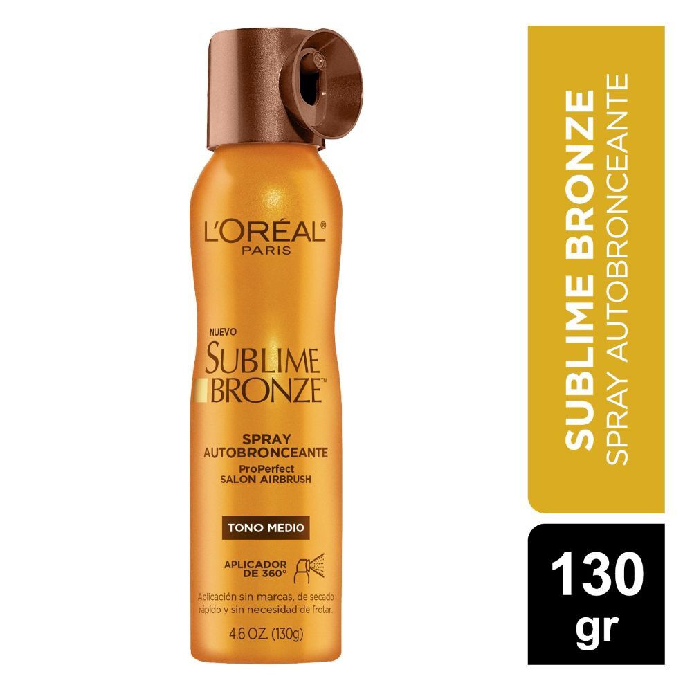 Sublime Bronze Autobronceante Spray Medio 130 grs