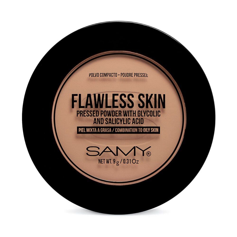 Polvo Compacto Piel Mixta a Grasa 04 Tono Medium Tan