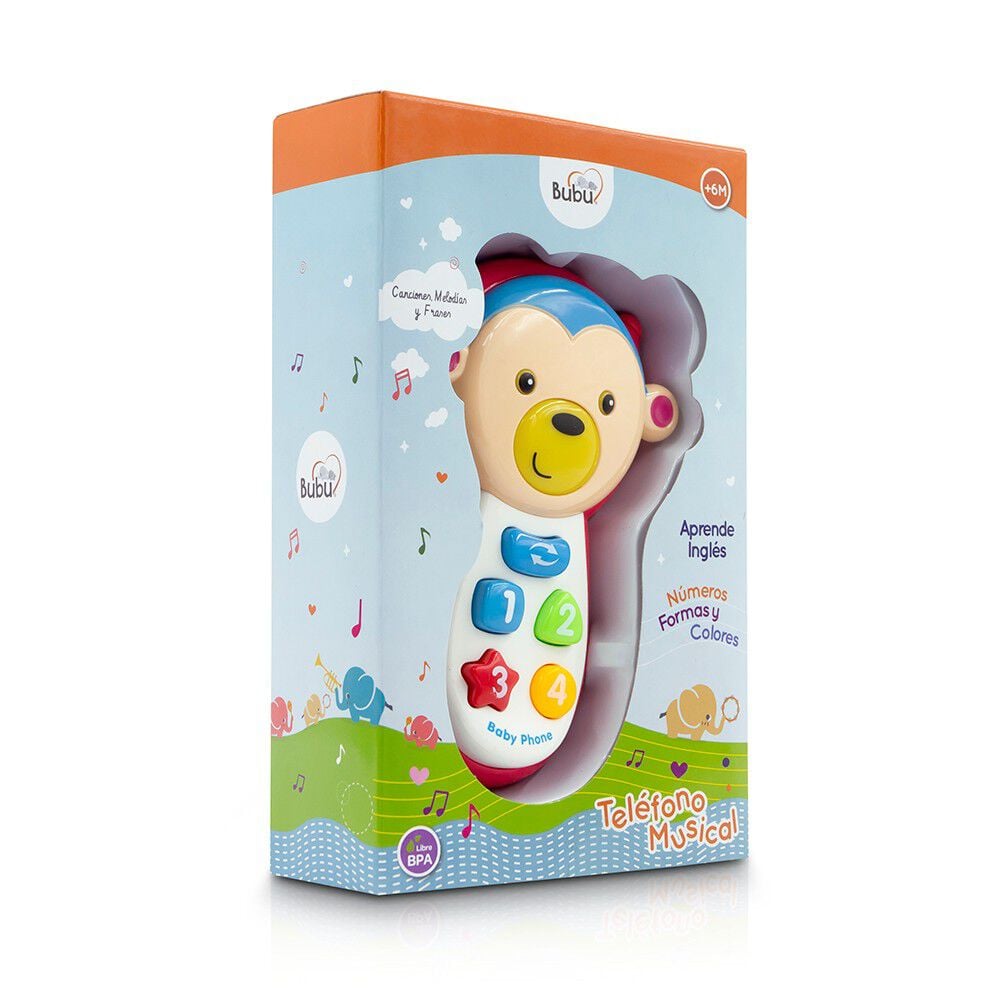 Teléfono Musical Infantil X1