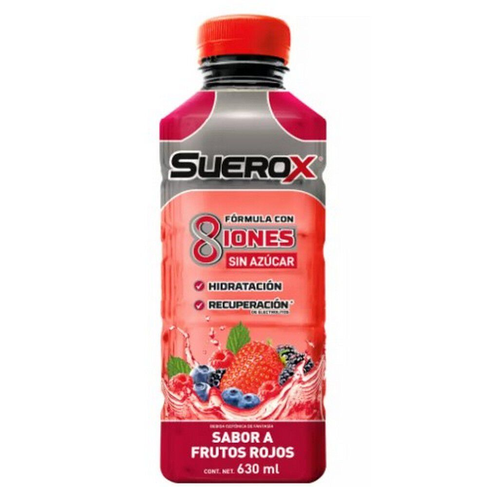 Suerox sabor a Frutos Rojos 630 ml