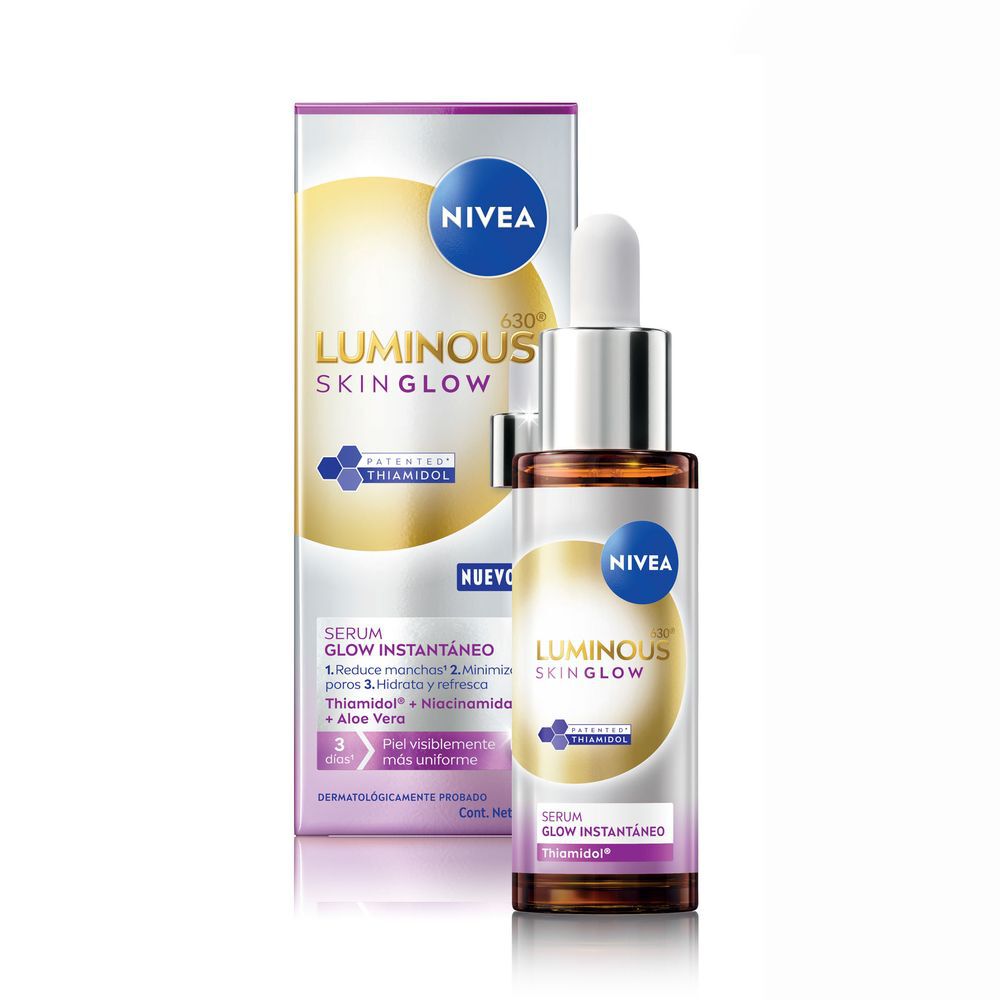 Nivea Luminous630 Skin Glow Serum Glow Instantáneo 30Ml