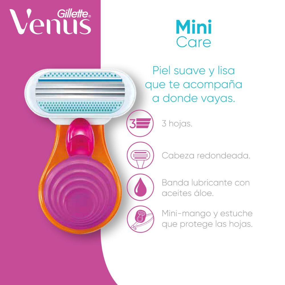 Venus-Maquina-de-Afeitar-Recargable-Snap-+-Repuesto-imagen-4