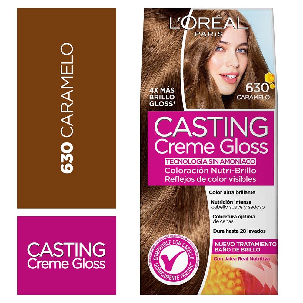 Coloración Creme Gloss 630 Caramelo