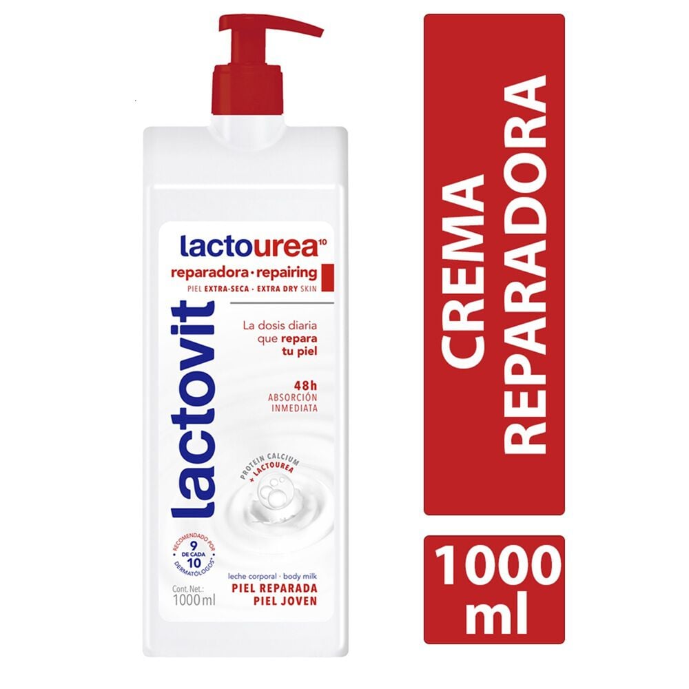 Crema Corporal Lactourea Reparadora 1 Lt