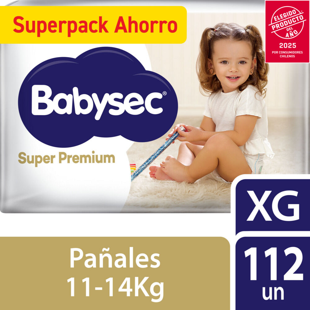 Pañales Super Premium XGx112
