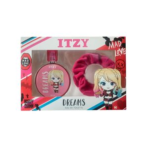 Set-Perfume-Dreams-Harley-Quinn-EDT-100-ml-+-Scrunchie-imagen