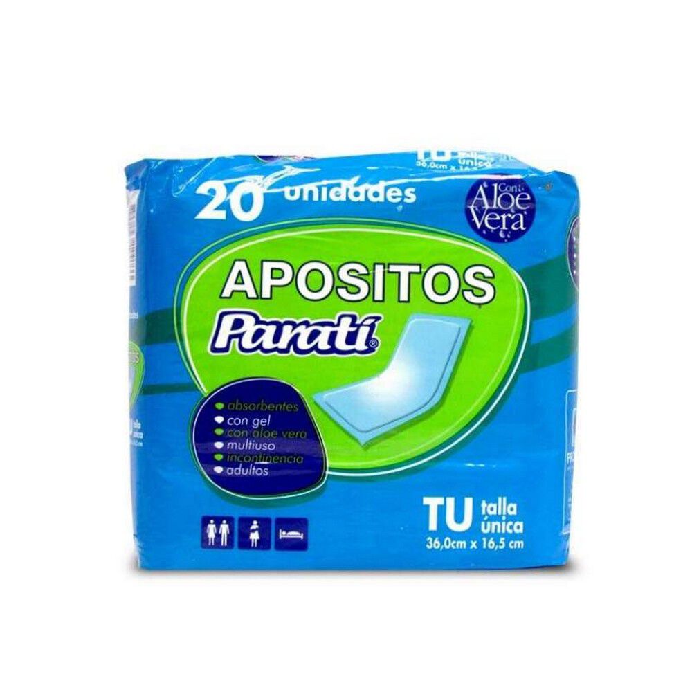 Apósito Unitalla con Aloe Vera X20