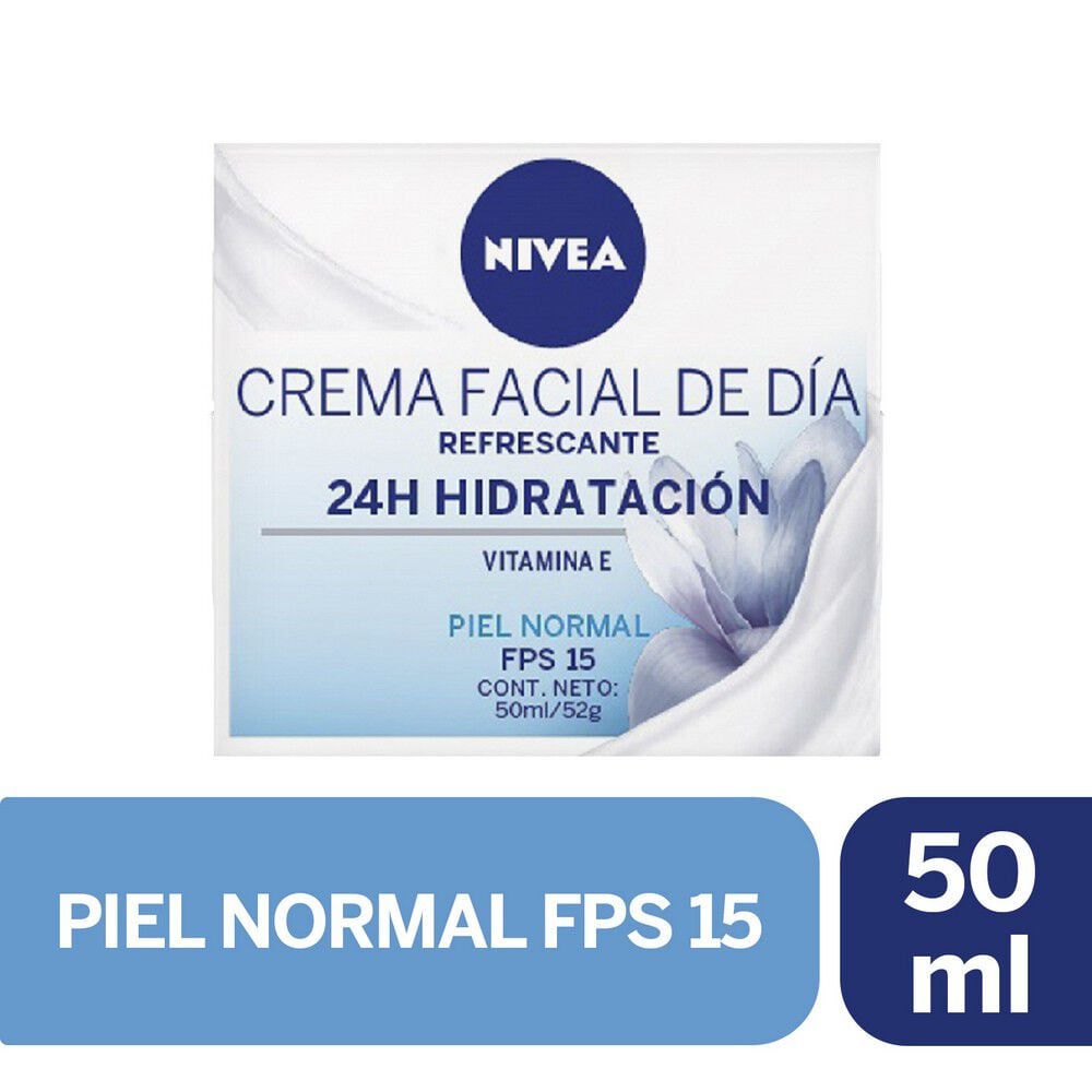 Crema Facial Hidratante Activa Dia Fps15 Piel Normal 50 mL