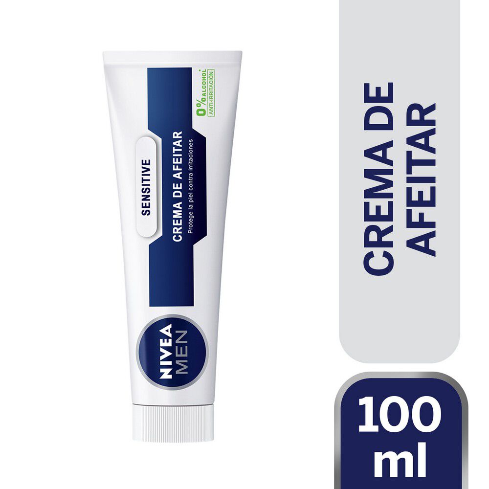 Crema-De-Afeitar-Men-Sensitive-100-mL-imagen-1