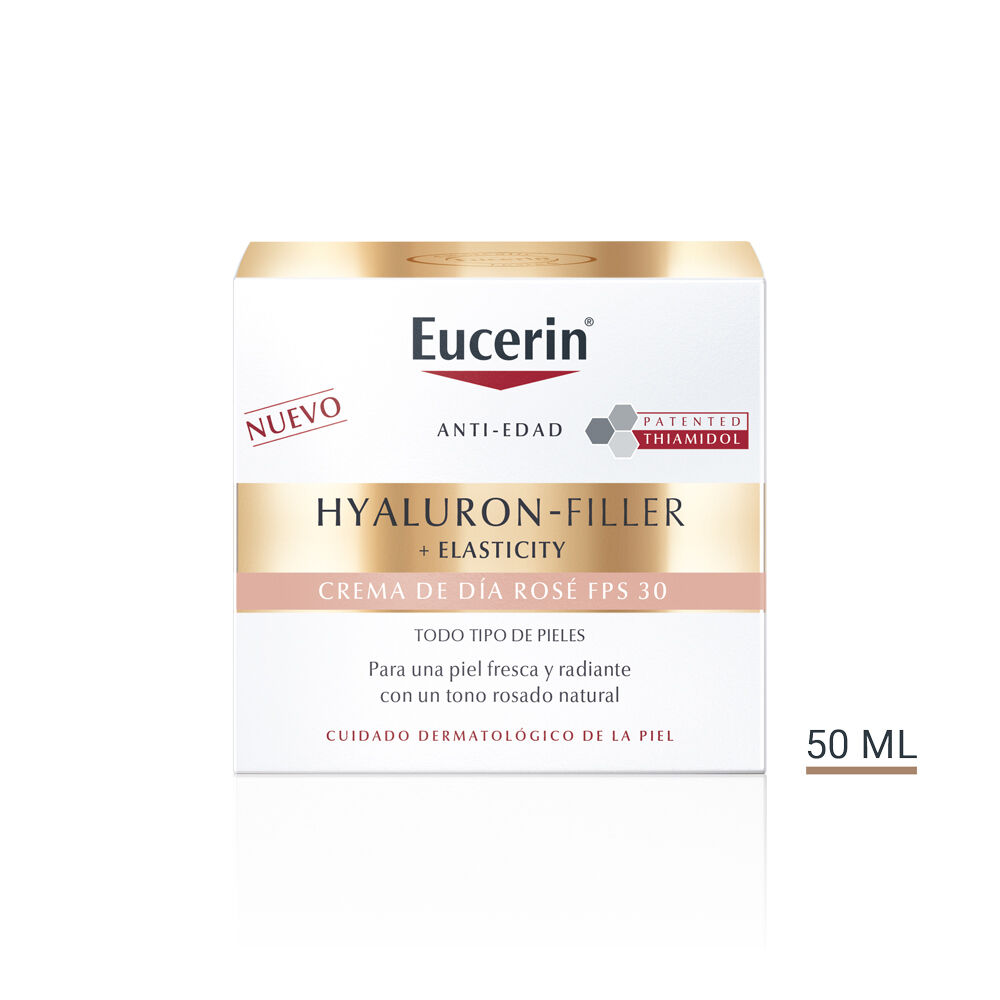 EUCERIN CREMA DÍA HYALURON-FILLER + ELASTICITY  ROSÉ FPS 30