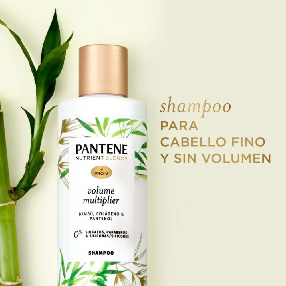 Shampoo-Nutrient-Blends-Multiplicador-de-Volumen-Bambú-&-Pantenol-270-ml-imagen-2
