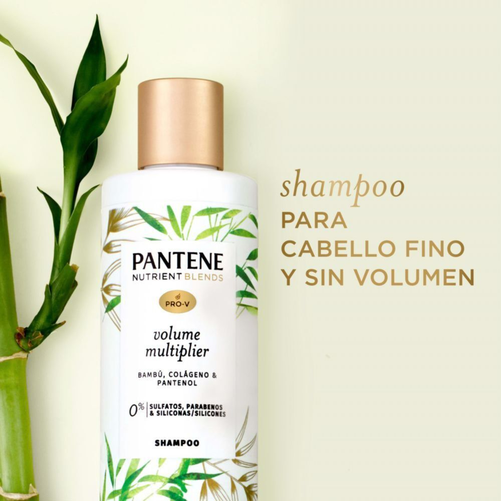 Shampoo-Nutrient-Blends-Multiplicador-de-Volumen-Bambú,-Colágeno-&-Pantenol-270-ml-imagen-2