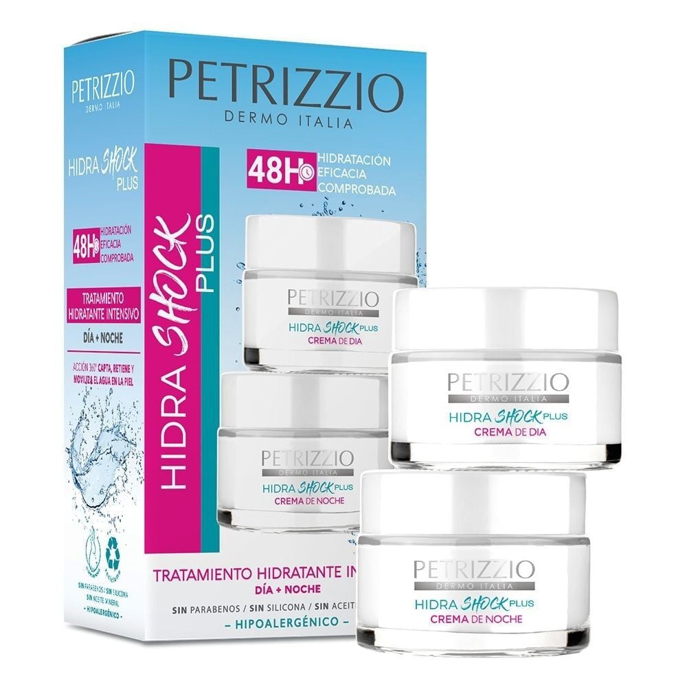 Hidra Shock Crema Día 50 gr + Crema Gel Noche 50 gr