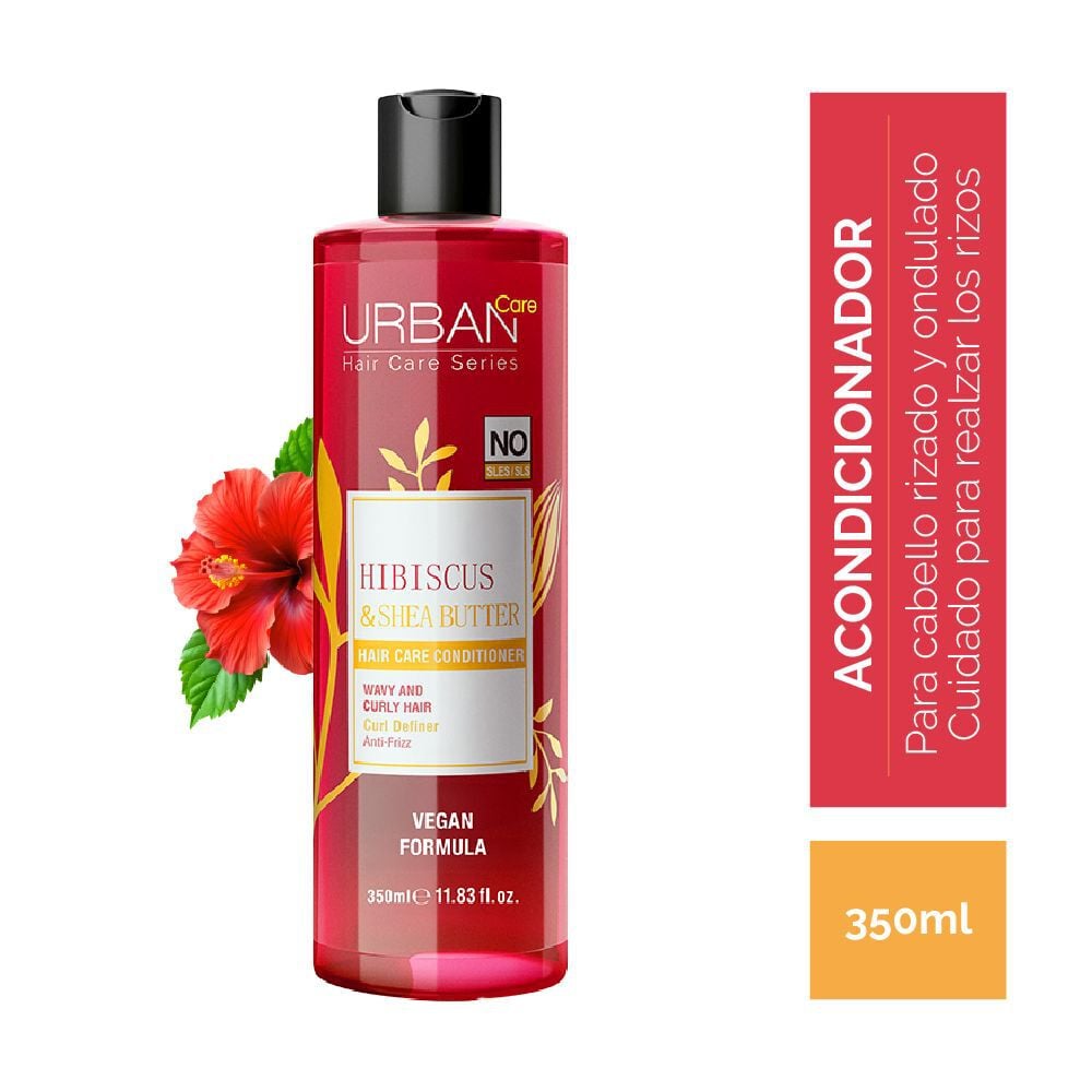 Urban Care Acondicionador  Definidor De Rizos Con Hibiscus Y Manteca De Karité Twisted Curls 350 Ml