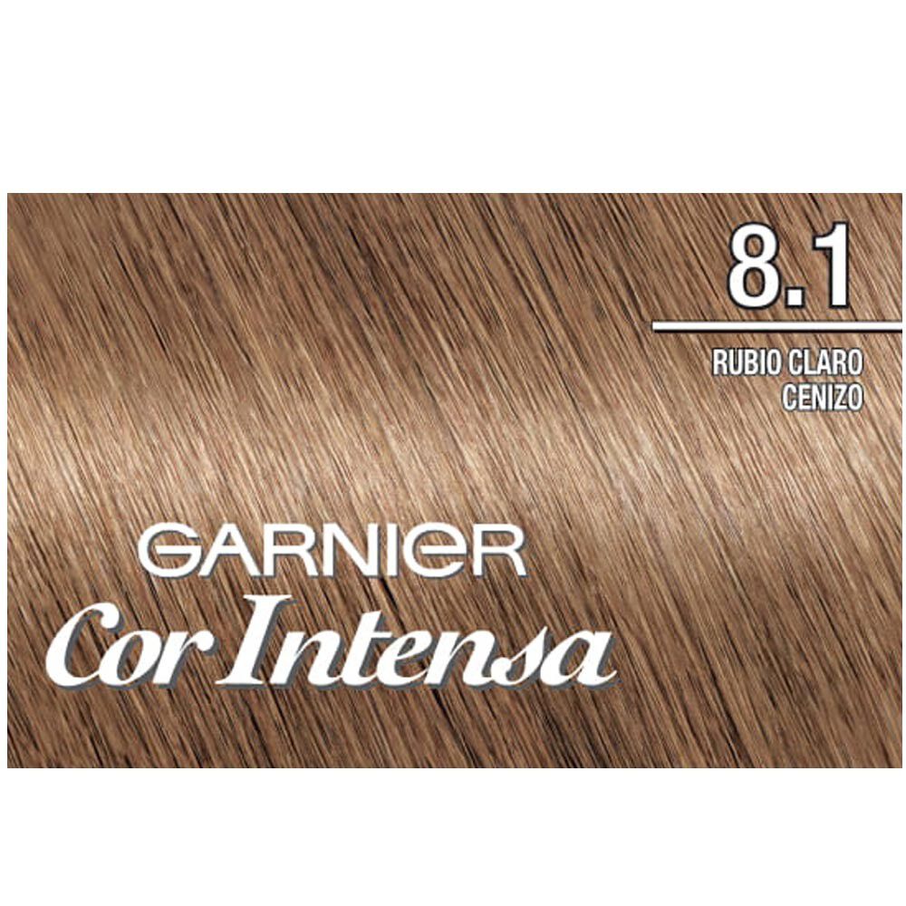 Coloración Cor 8.1 Rubio Claro Ceniza Garnier