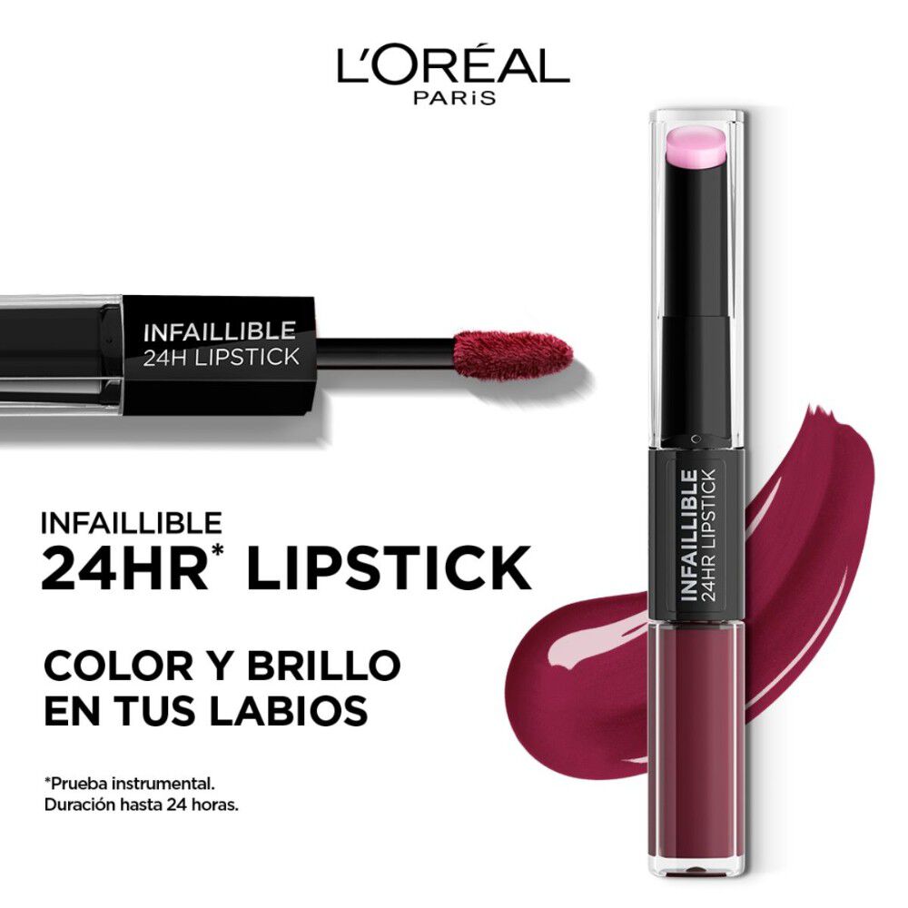 Labial-Infallible-24h-2-Step-Color-215-Wine-O-Clock-imagen-3