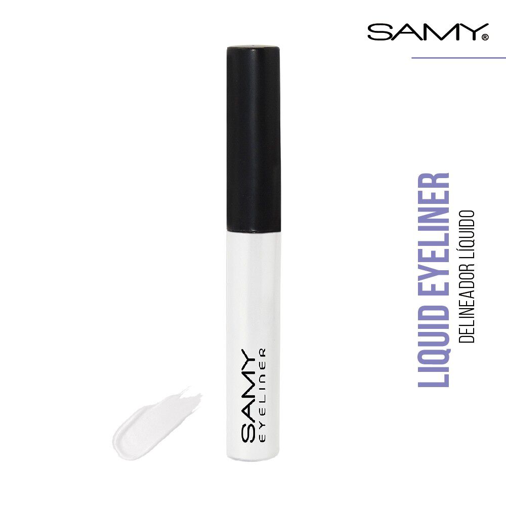 Eyeliner-Delineador-Líquido-Pincel-De-Ojos-Tono-1-Blanco-Mate-6-gr-imagen