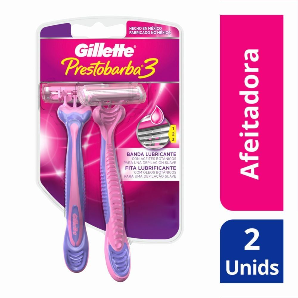 Prestobarba 3 Máquina de Afeitar 