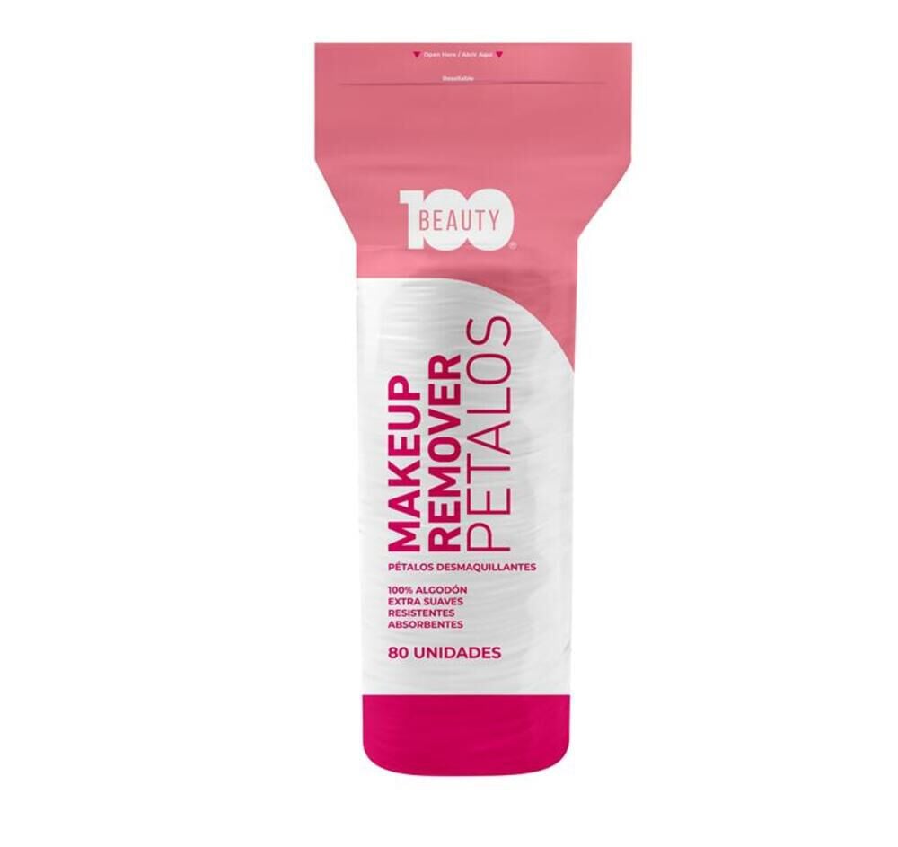 Pétalos Desmaquillantes Beauty100 80 Unidades