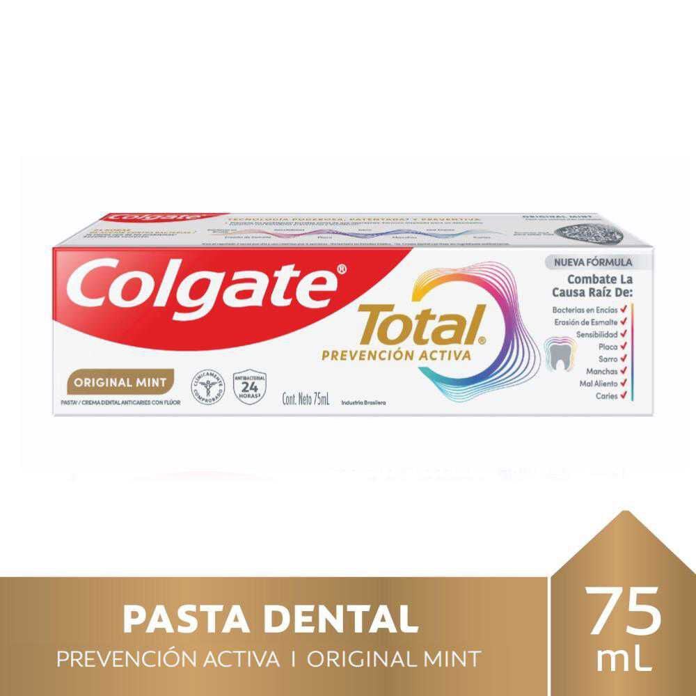 Pasta Dental Total Clean Mint con Flúor 75ml