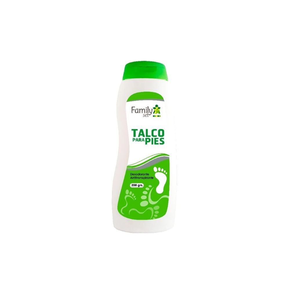 Talco En Polvo Desodorante Y Antitranspirante Para Pies 200Gr