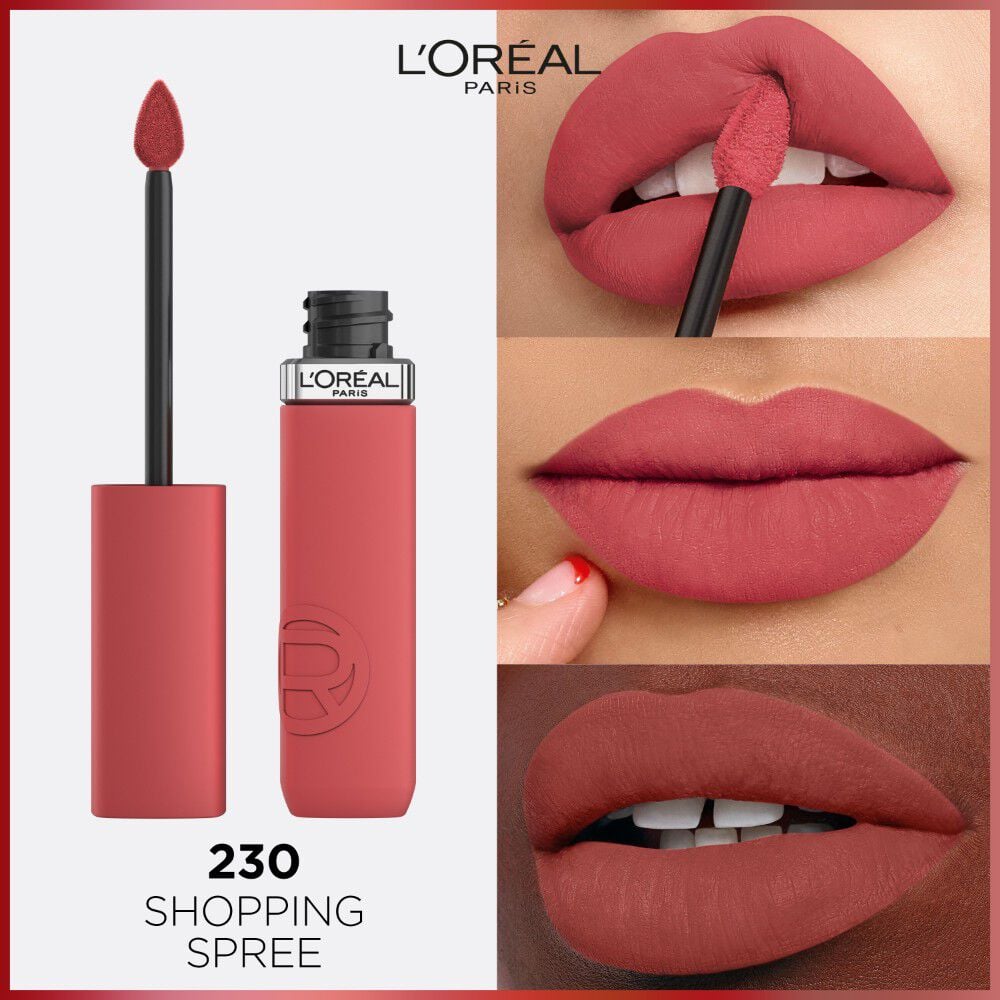 Labial-Líquido-Infallible-Le-Matte-Resistance-230-Shoppingr-Spree-2.7ml-imagen-3