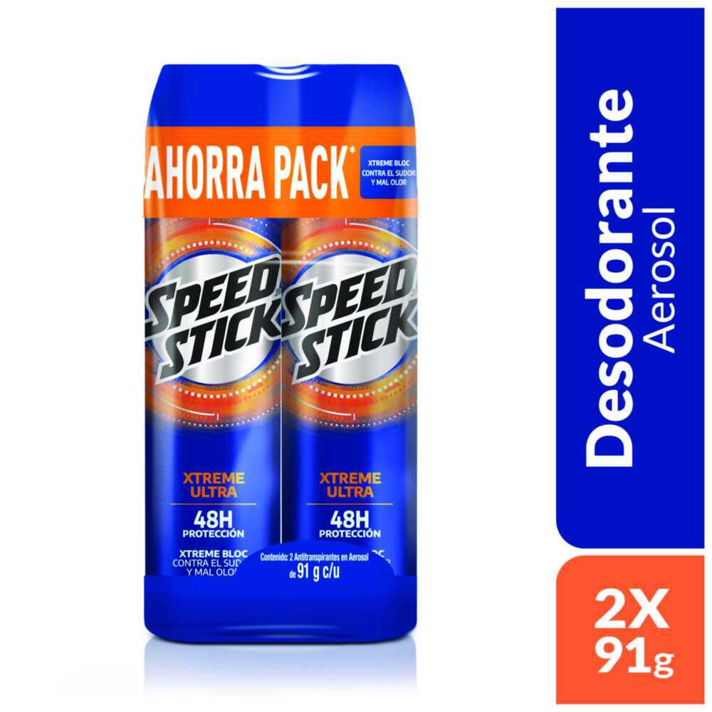 Desodorante en spray xtreme 91g 2un