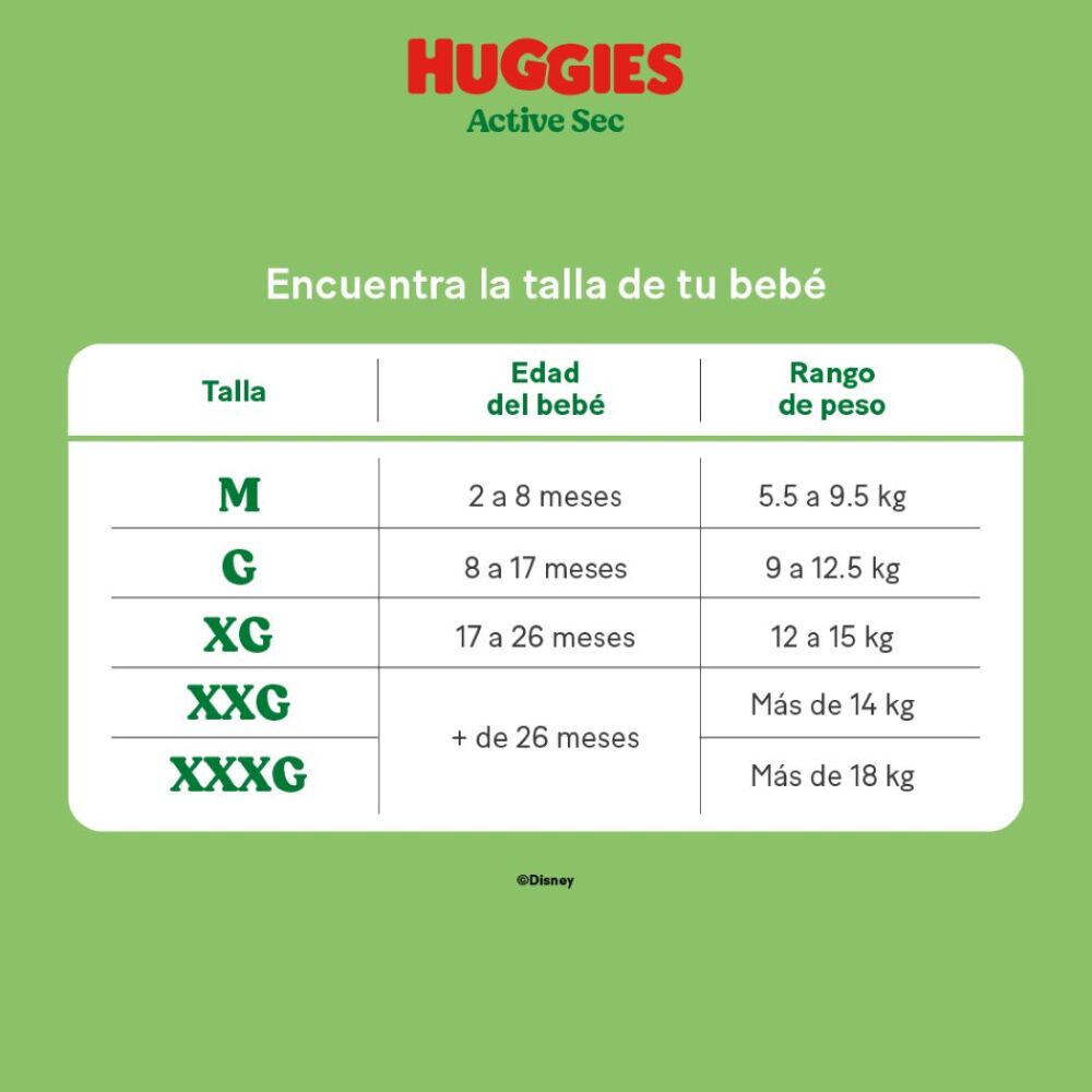 Pañal-Huggies-Active-Sec-XG-52-unidades-imagen-4