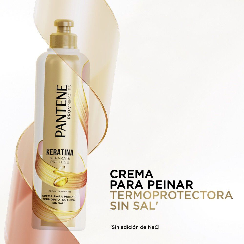 Crema-para-peinar-termoprotectora-Keratina-Pro-Vitamina-B5-300-ml-imagen-2
