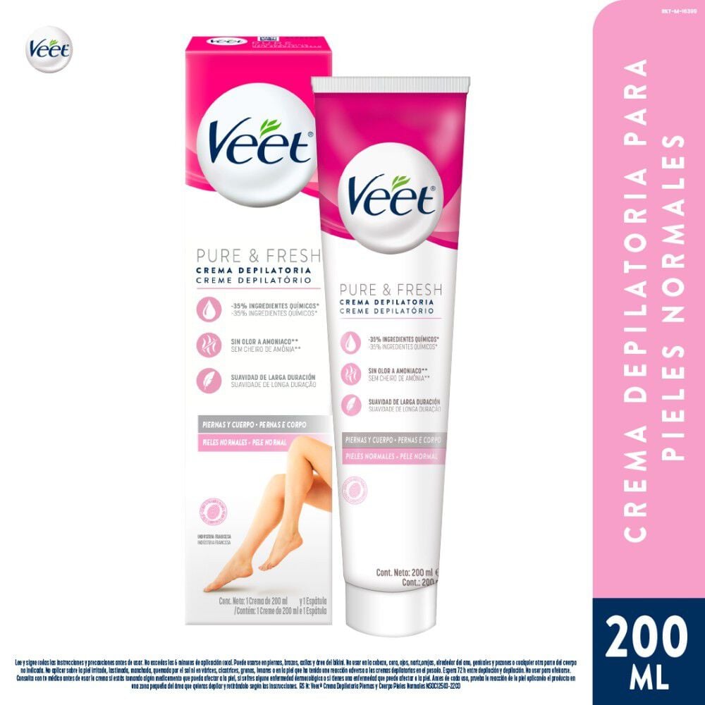Depilación Crema Piel Normal 200 mL