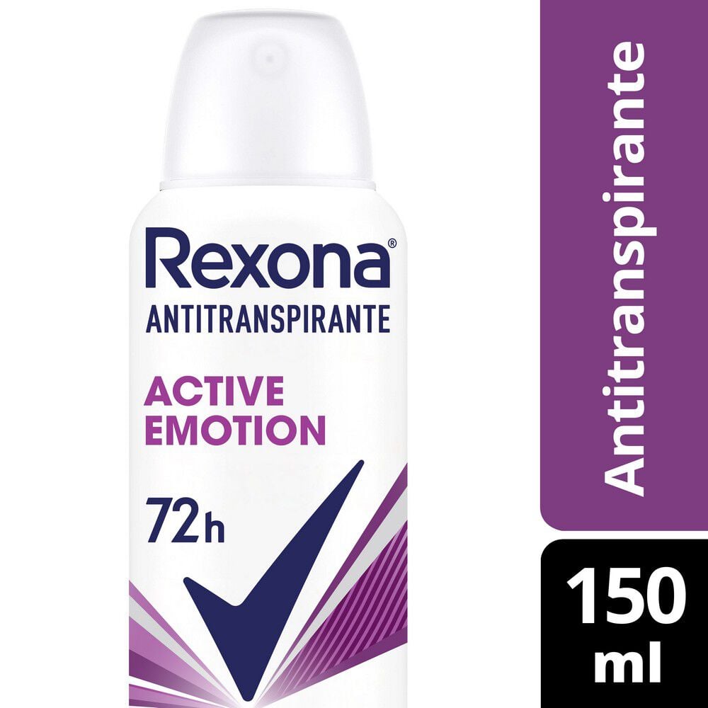 Women Antitranspirante Active Emotion Aerosol 150 mL
