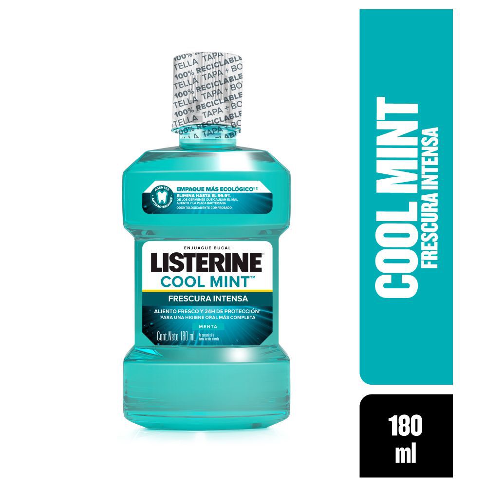 Enjuague Bucal Cool Mint 180 Ml