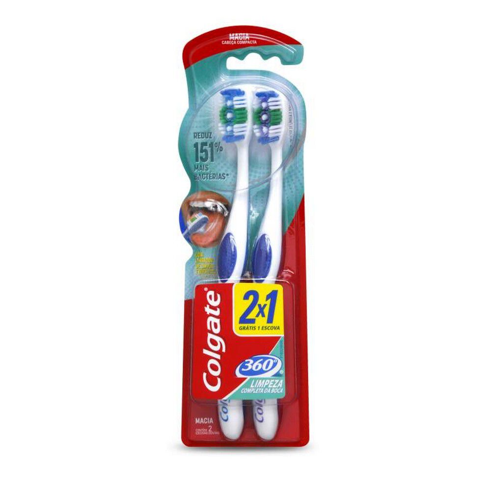 360-Antibacterial-Cepillo-Dental-Adulto-Suave-x2-imagen-1