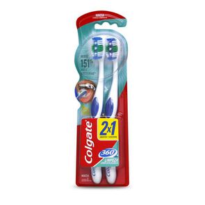 360-Antibacterial-Cepillo-Dental-Adulto-Suave-x2-imagen