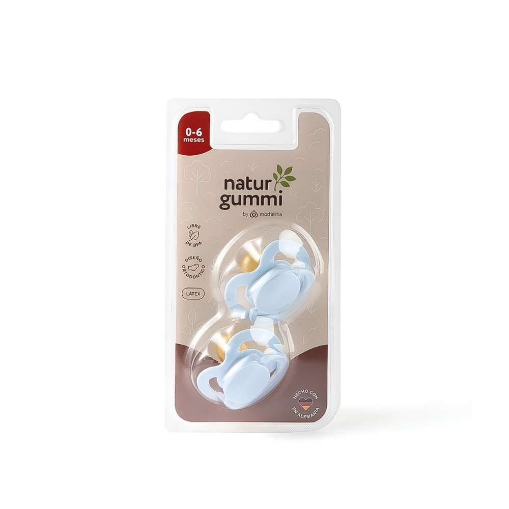 Chupete Latex  0-6M X2 Niño