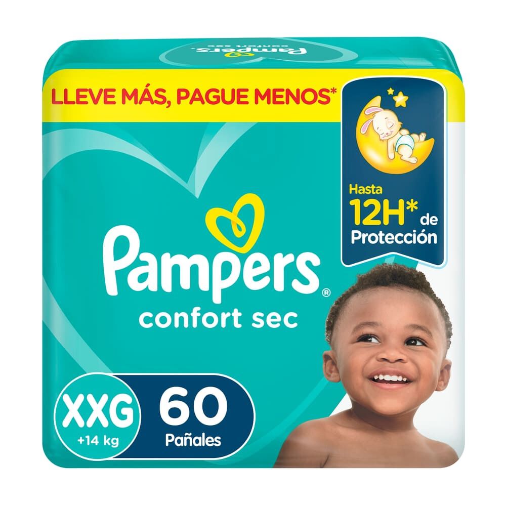 Pañales Confort Sec Talla XXG