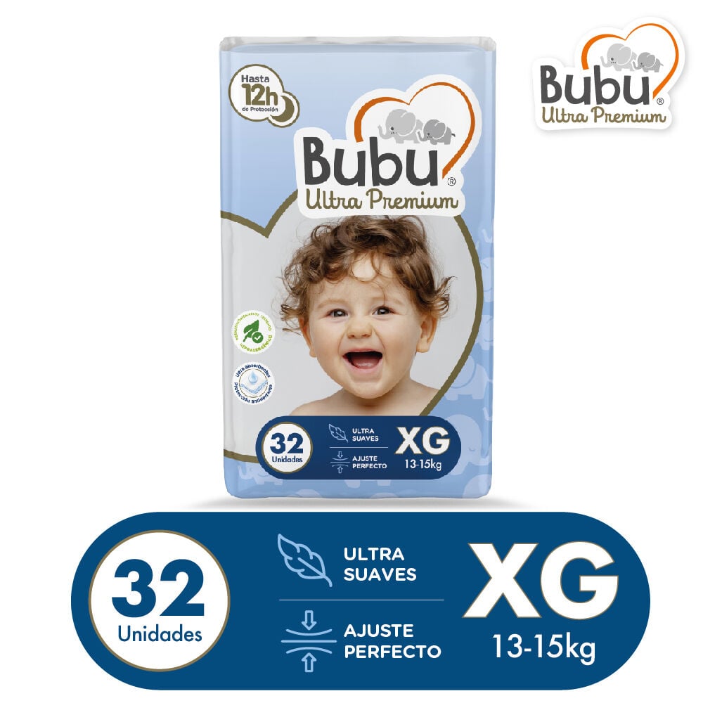 Pañales Ultra Premium XG.32
