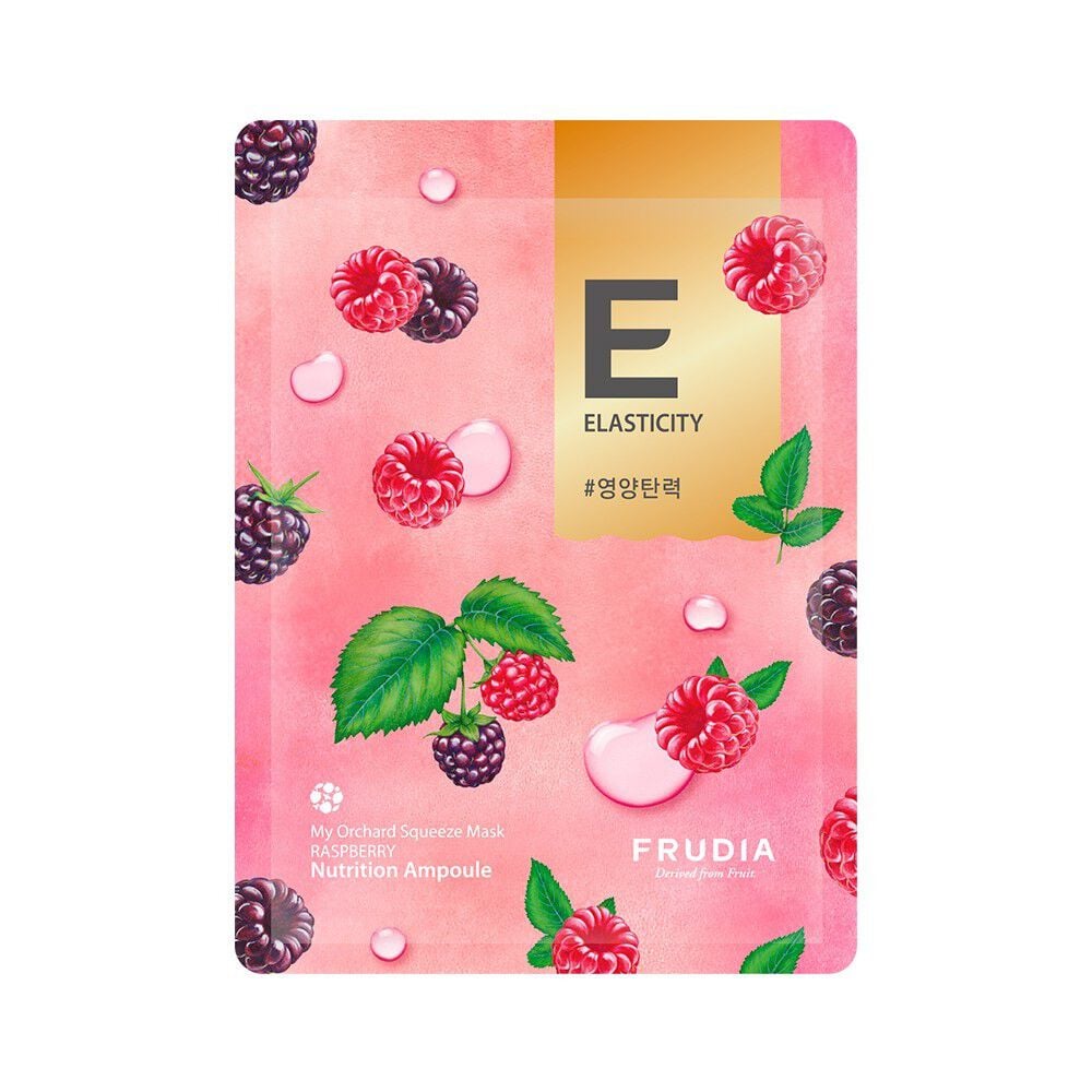 Mascarilla Facial Elasticidad Frambuesa X1